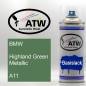 Preview: BMW, Highland Green Metallic, A11: 400ml Sprühdose, von ATW Autoteile West.